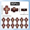80Pcs Natural Wood Beads WOOD-SC0002-16A-2