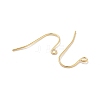 Brass Earring Hooks KK-H503-28G-2