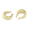 Ion Plating(IP) 304 Stainless Steel Hoop Earrings for Women STAS-I304-04G-2