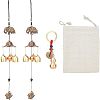  4Pcs DIY Keychain Hanging Ornaments Kits DIY-NB0005-05-1