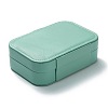 PU Leather Button Jewelry Boxes CON-P012-03A-4