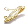 Alloy Crystal Rhinestone Hair Barrettes LS-PHAR-D011-03LG-3