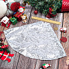 Polyester Christmas Tree Skirt DIY-WH20032-86D-3