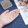 1000Pcs Iron Screw Eye Pin Peg Bails IFIN-ME0001-08-5