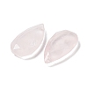 Natural Rose Quartz Faceted Pendants G-D082-01G-2