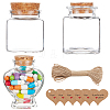 BENECREAT DIY Valentine's Day Wishing Bottle Making Kits DIY-BC0003-16-1