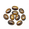 Natural Tiger Eye Cabochons X-G-R415-8x10-35-1