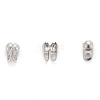 Tarnish Resistant 304 Stainless Steel Bead Tips LS-X-STAS-R063-20-3