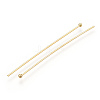 Brass Ball Head Pins X-KK-G331-10-0.8x50-3