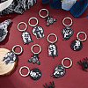 Printed Acrylic Pendants HJEW-AB00226-4