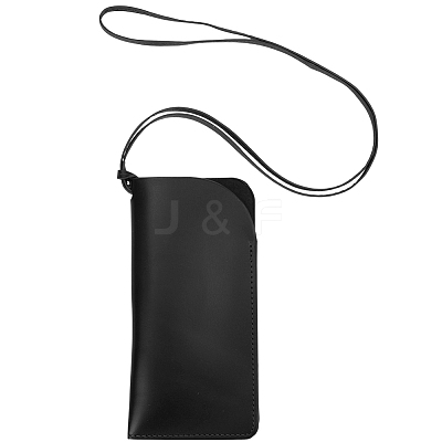 Rectangle PU Leather Eyelasses Case AJEW-WH20130-58B-1