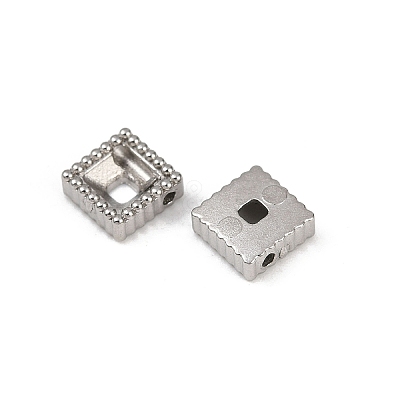 304 Stainless Steel Rhinestone Cabochon Settings STAS-G356-04P-04-1