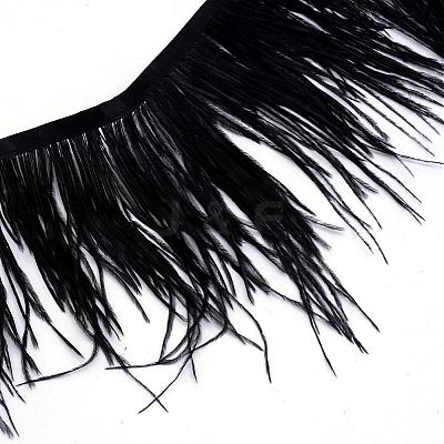 Fashion Ostrich Feather Cloth Strand Costume Accessories FIND-R030-10-15cm-17-1