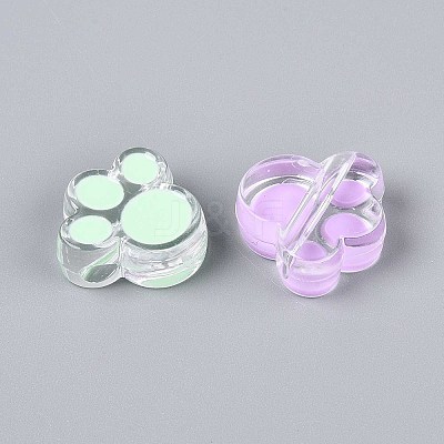 Transparent Acrylic Beads ACRC-T013-07-1