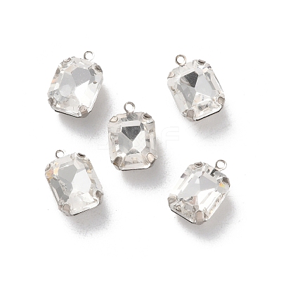 Rhinestone Pendants RGLA-P038-02P-06-1