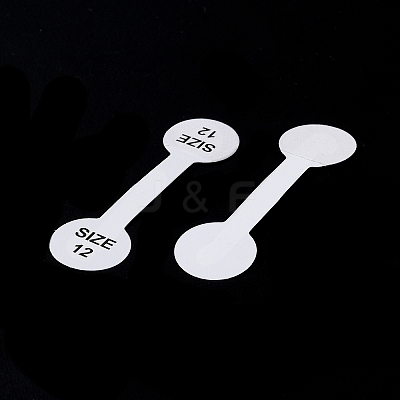 Folding Paper Ring Size Sticker CDIS-C006-01F-1