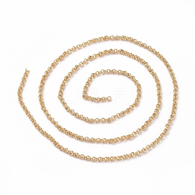 Soldered Brass Rolo Chains CHC-G005-22G-1