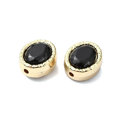 Rack Plating Alloy Beads PALLOY-Z004-02G-03-1