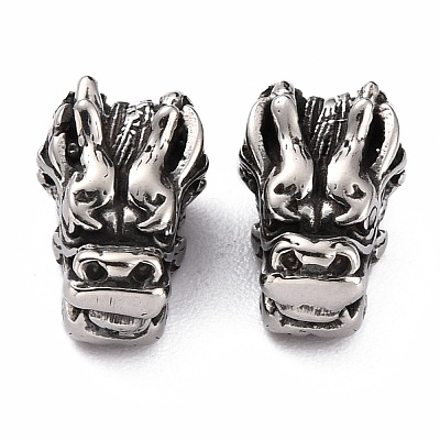 304 Stainless Steel Beads STAS-J034-13AS-1
