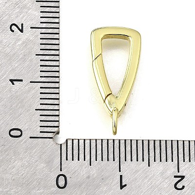 Brass Spring Gate Rings KK-V007-15G-1