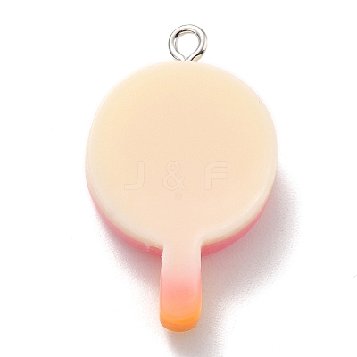 Ice Pop Resin Pendants LS-RESI-F027-08-1