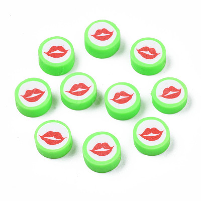 Handmade Polymer Clay Beads CLAY-N011-44A-08-1