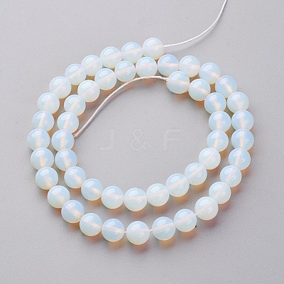 16 inch long Opalite Loose Beads LS-GSR8mmC081-1