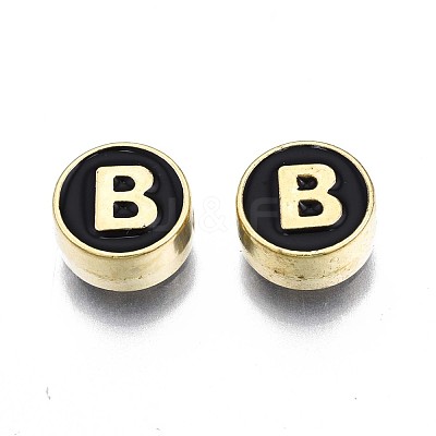 Alloy Enamel Beads ENAM-N052-006-02B-RS-1