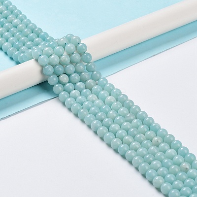 Grade A Natural Amazonite Beads Strands G-C046-01B-1