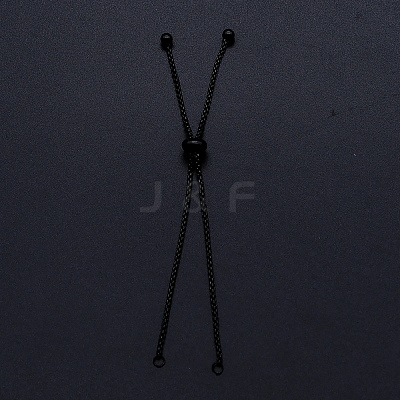 Adjustable 201 Stainless Steel Slider Bracelets Making STAS-S105-JN646-4-1
