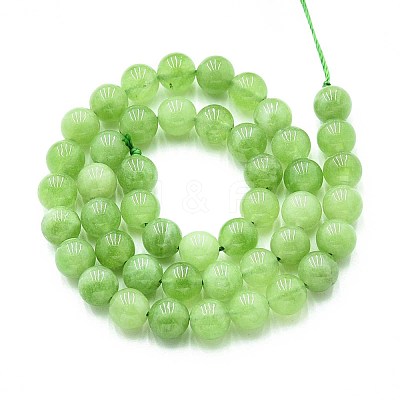 Natural Quartz Beads Strands G-N355-8mm-33-1