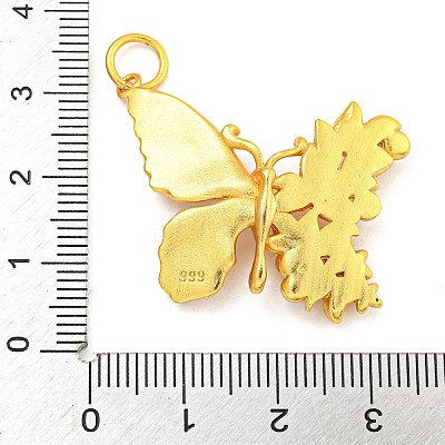 Rack Plating Brass Enamel Pendants KK-Z054-04G-1