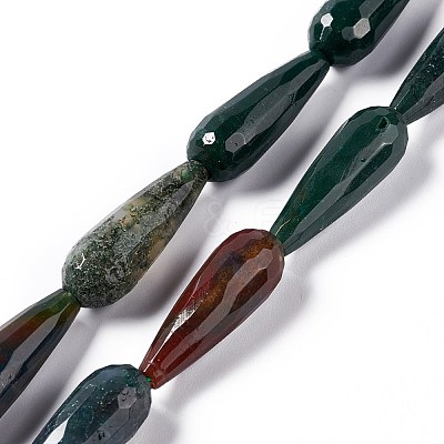 Natural Indian Agate Beads Strands G-I328-06-1