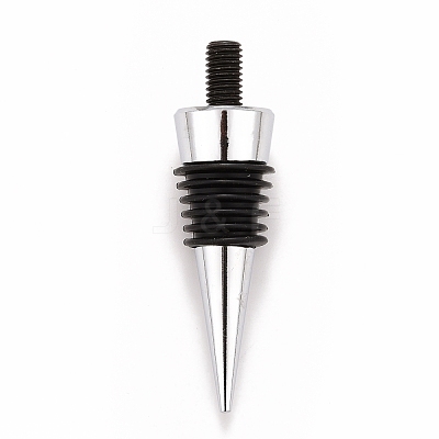 Reusable Classic Aluminium Alloy Wine Bottle Stopper AJEW-C016-01-1