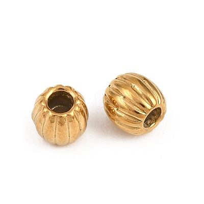 304 Stainless Steel Beads STAS-D394-02F-G-1