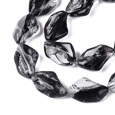 Handmade Lampwork Beads Strands LA-N046-02A-1