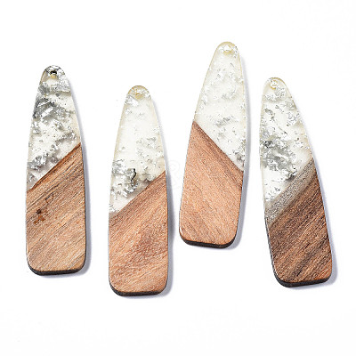 Resin & Wood Big Pendants X-RESI-S358-98G-1