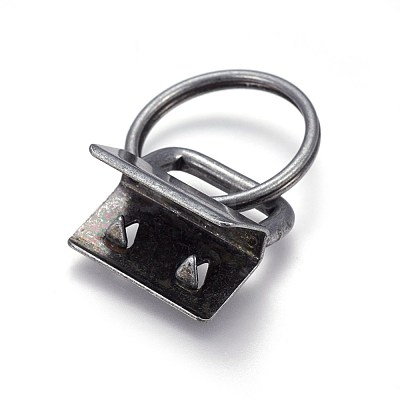 Electroplate Iron Split Key Rings IFIN-WH0044-01A-AS-1