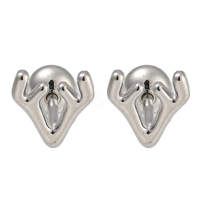 304 Stainless Steel Cartilage Earrings EJEW-B066-01F-P-1