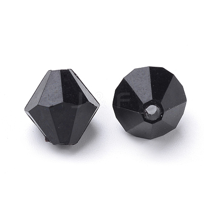 Transparent Acrylic Beads X-TACR-S146-6mm-27-1