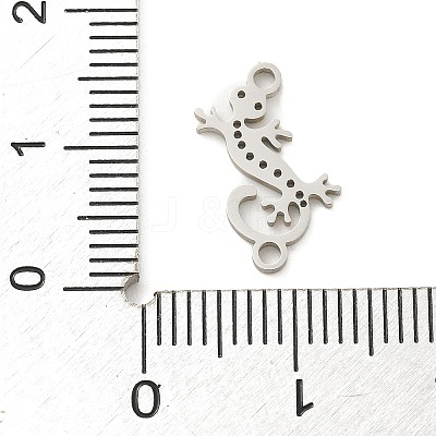 201 Stainless Steel Laser Cut Connector Charms STAS-R133-02P-06-1