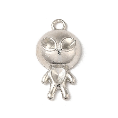 Alloy Alien Pendants FIND-A038-13P-1