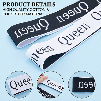 8 Strands Polyester Elastic Bands AJEW-GF0007-39B-1