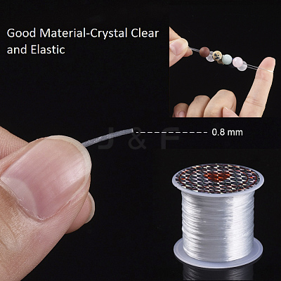 Flat Elastic Crystal String EW014-1