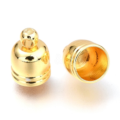 Brass Cord Ends X-KK-C101-03G-E-1