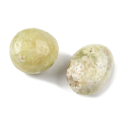 Natural Prehnite Beads G-G348-01B-39-1
