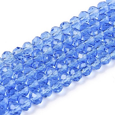 Glass Beads Strands EGLA-A044-T4mm-D14-1