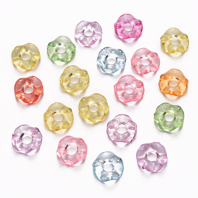 Transparent Acrylic Beads TACR-R150-01-1