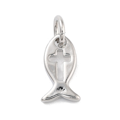 Rack Plating Brass Pendants KK-M293-03P-1