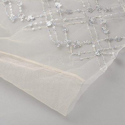 Polyester Sequin Fabrics DIY-WH20048-027A-1